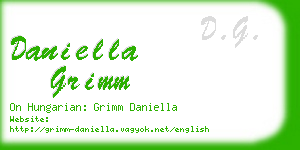 daniella grimm business card